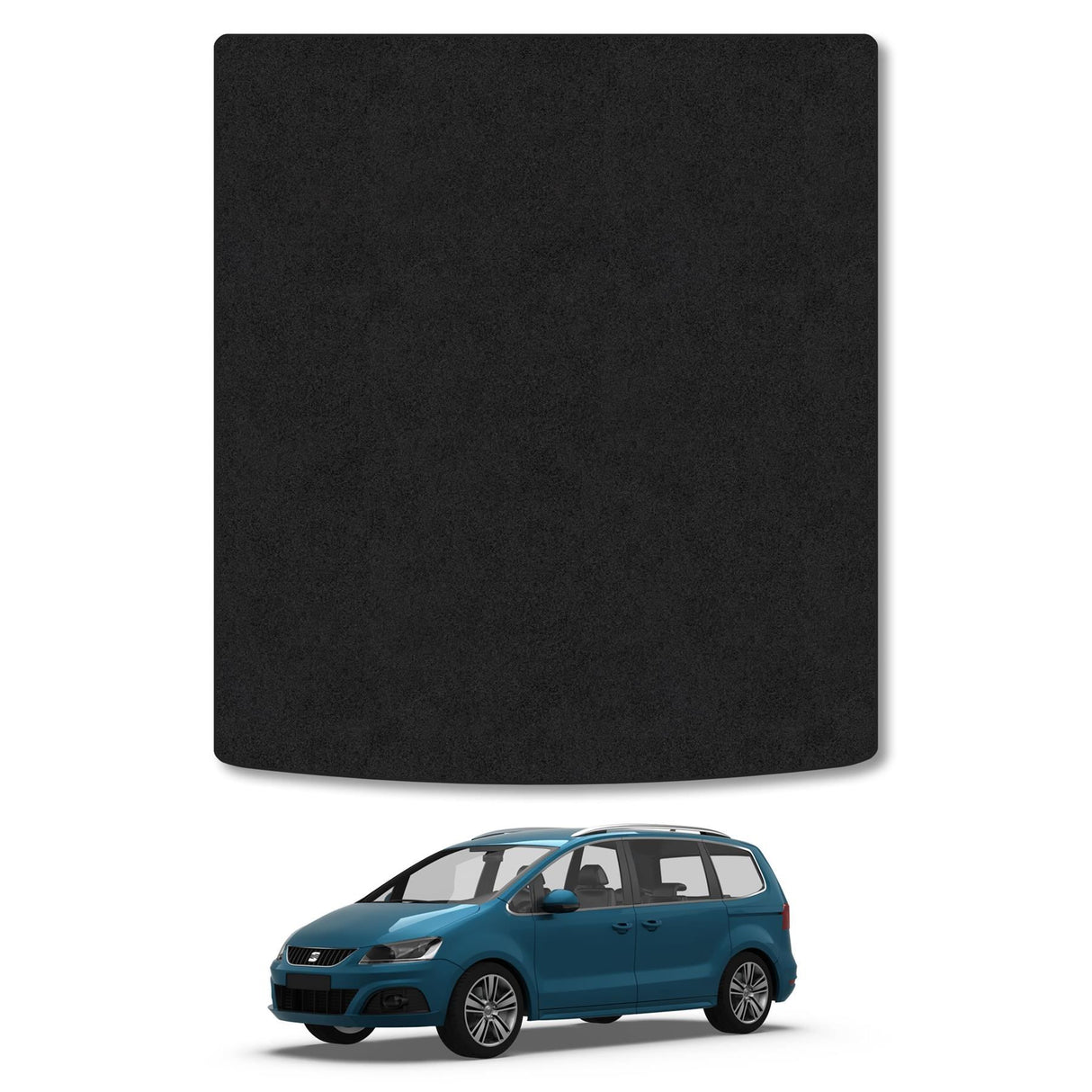 Seat Alhambre (2010-2020) Premium Tufted Carpet Boot Mat