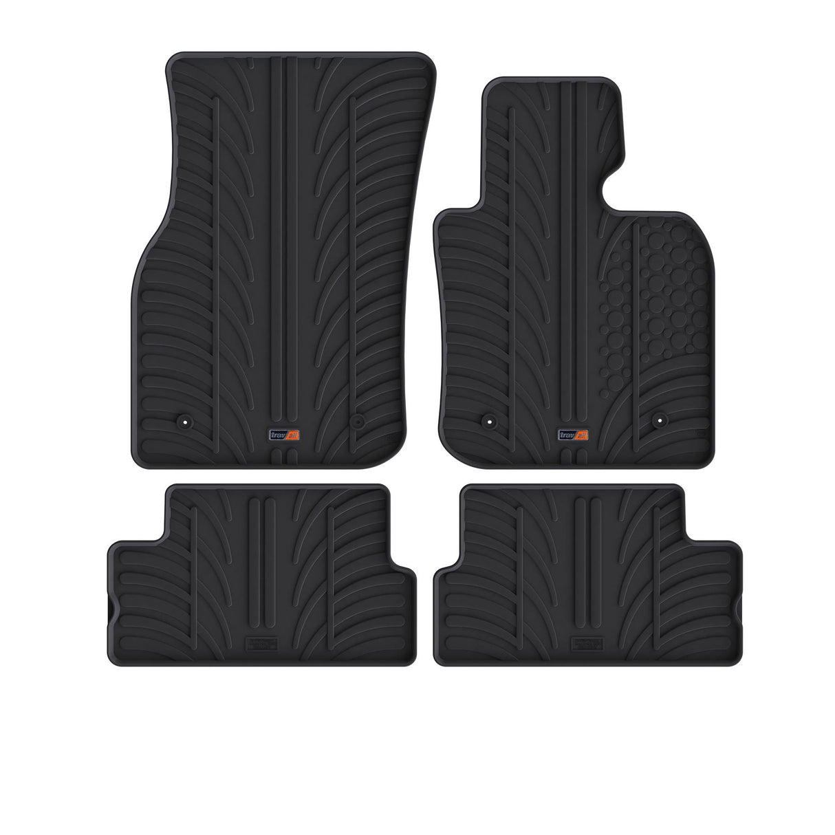 TRAVALL Mini Mini Premium Rubber Car Mats (2013-2024)