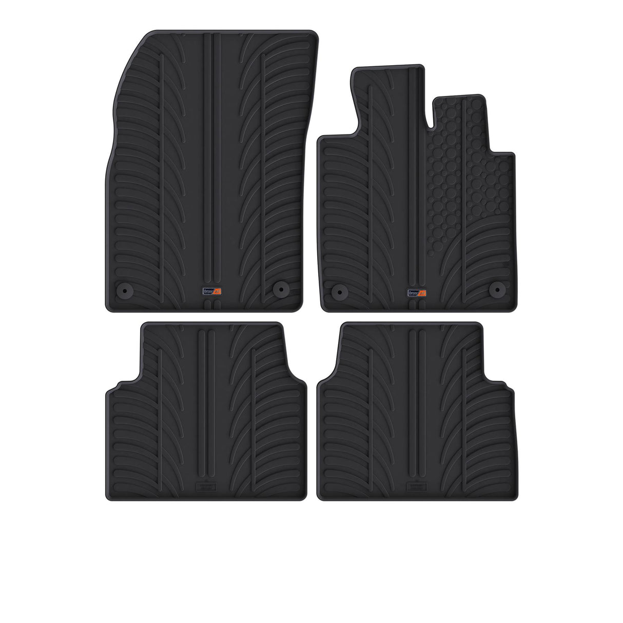 TRAVALL VW ID.3 Premium Rubber Car Mats (2019- )