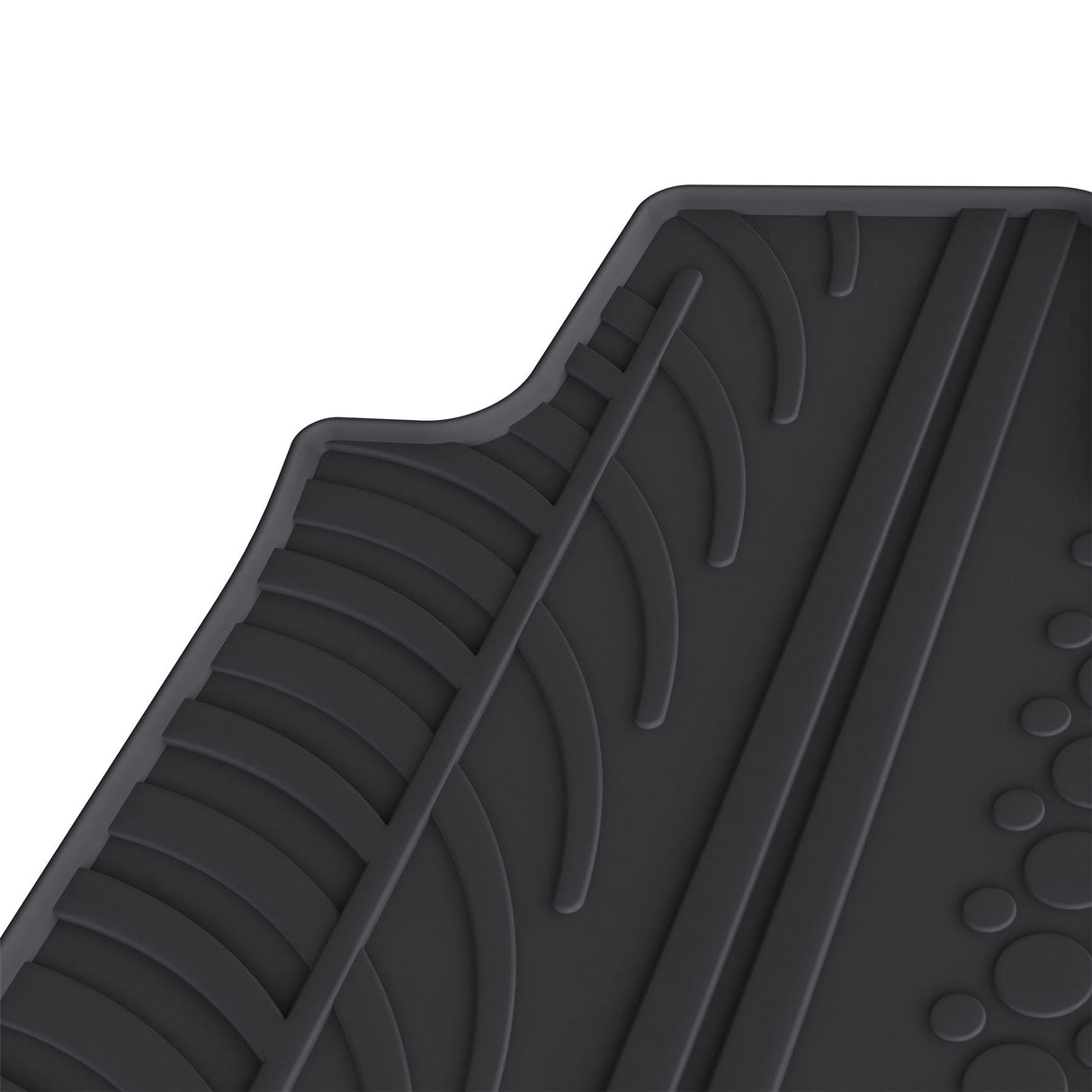 TRAVALL Ford Fiesta Premium Rubber Car Mats (2017-Onwards)