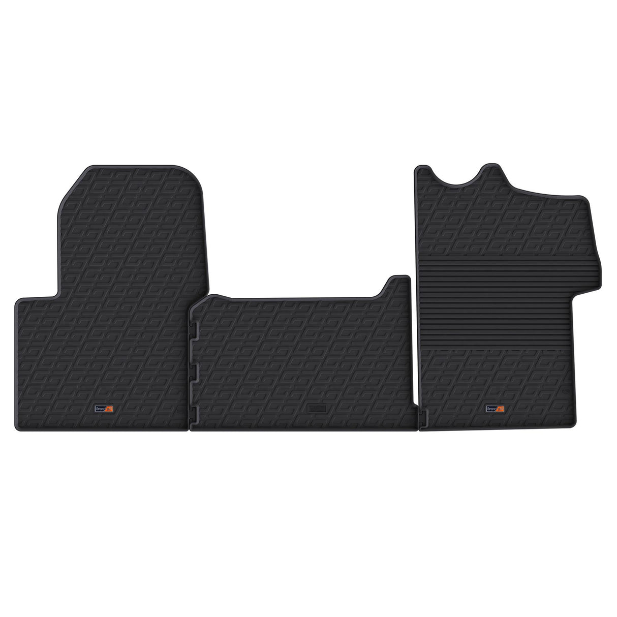 TRAVALL Vauxhall Movano Premium Rubber Car Mats (2010-2021)