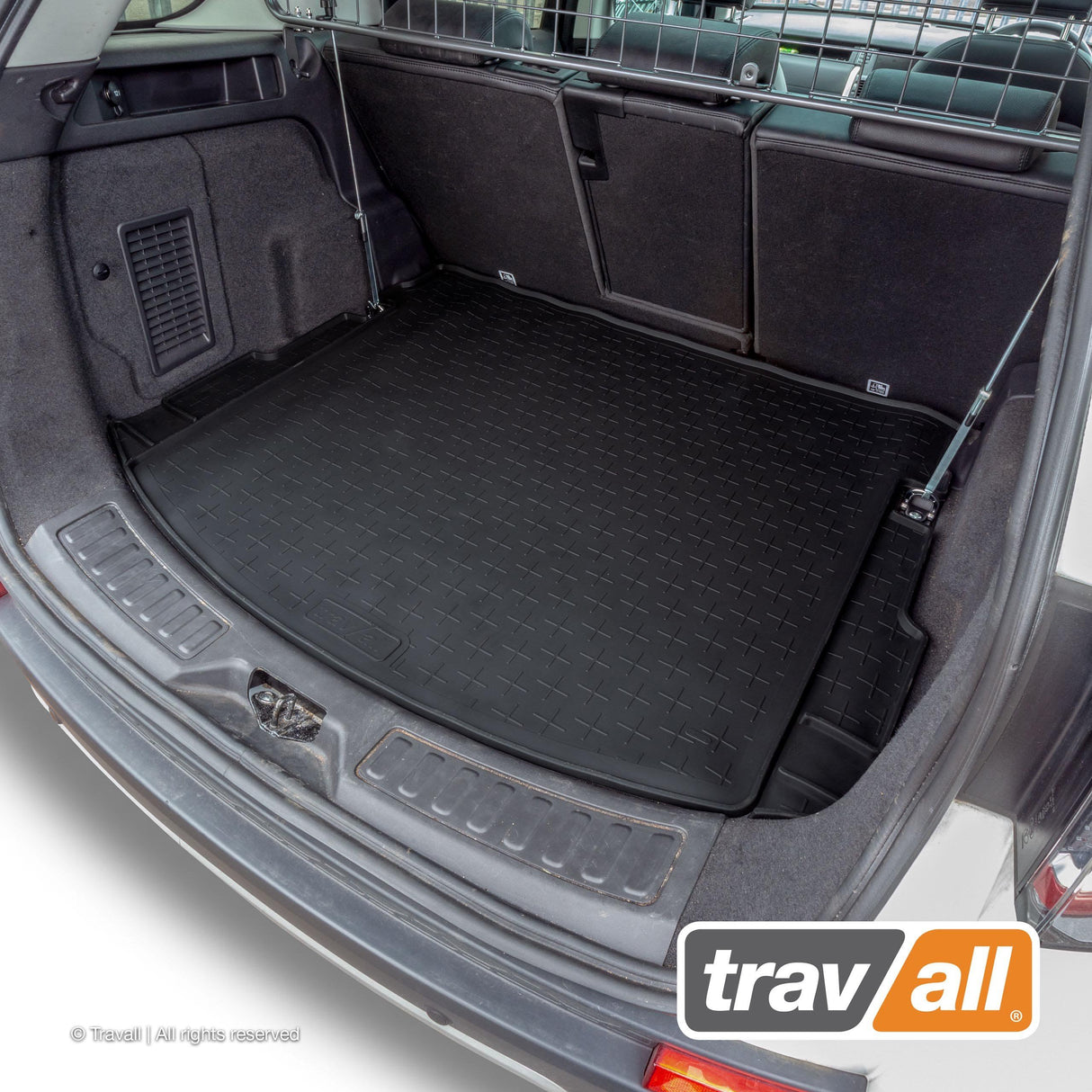 TRAVALL Landrover Discovery Sport Premium Rubber Boot Mats Liner (2015-2019)