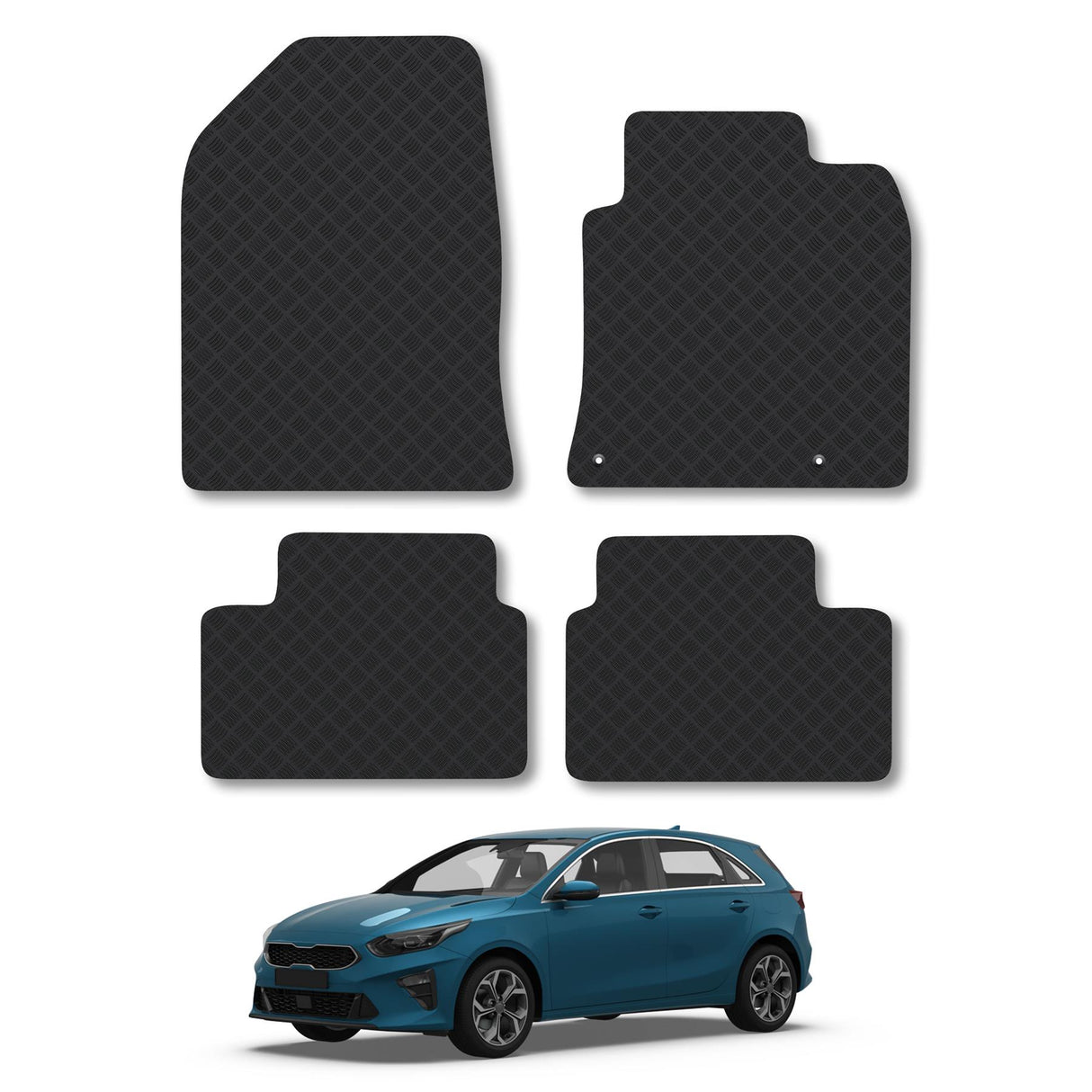 KIA Ceed Manual Car Mats (2018-Onwards)