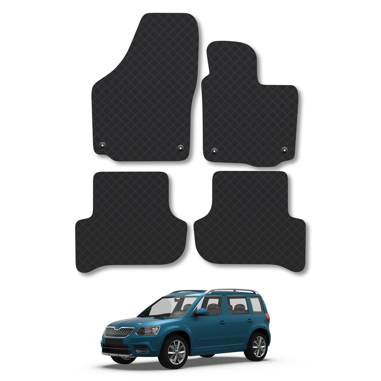 Skoda Yeti Car Mats (2009-2017)