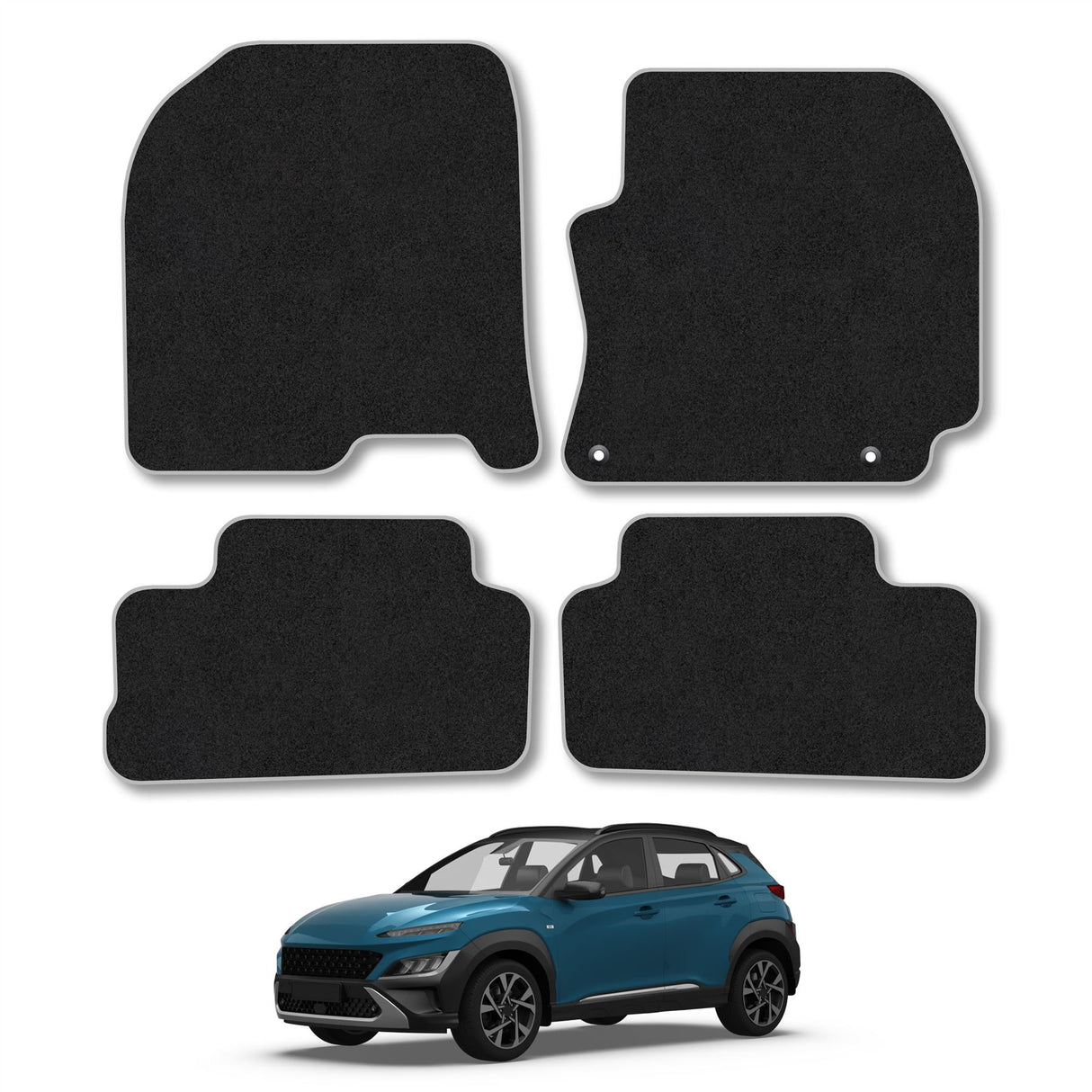 Hyundai Kona Car Mats (2017-2023)