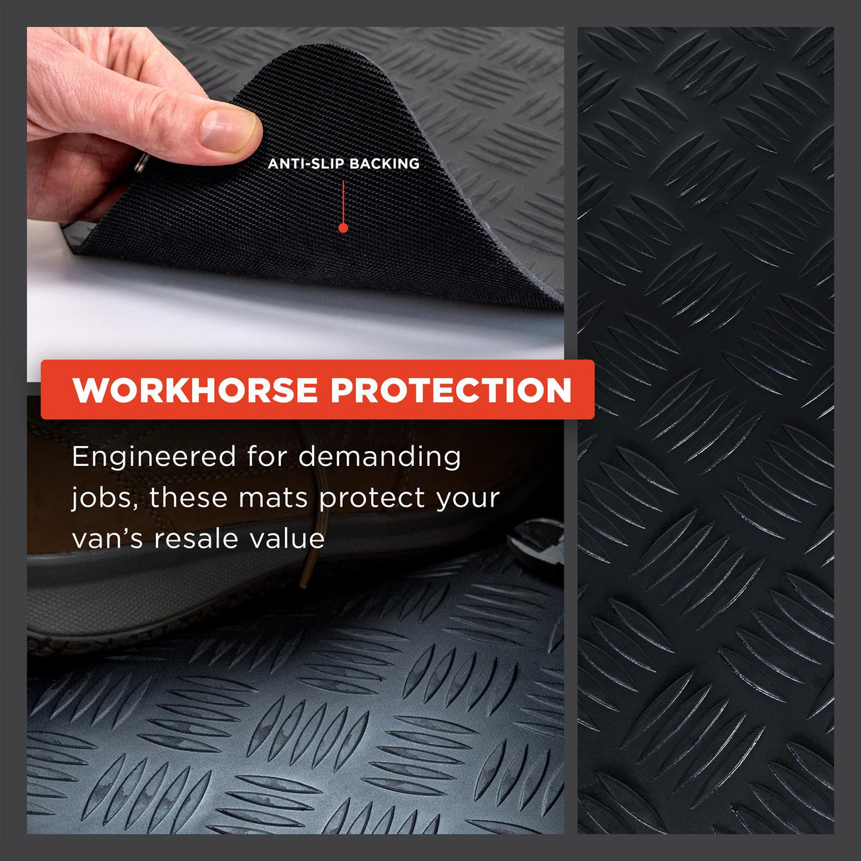 Ford Transit Tipper (2014+) Heavy-Duty Rubber Car Mats