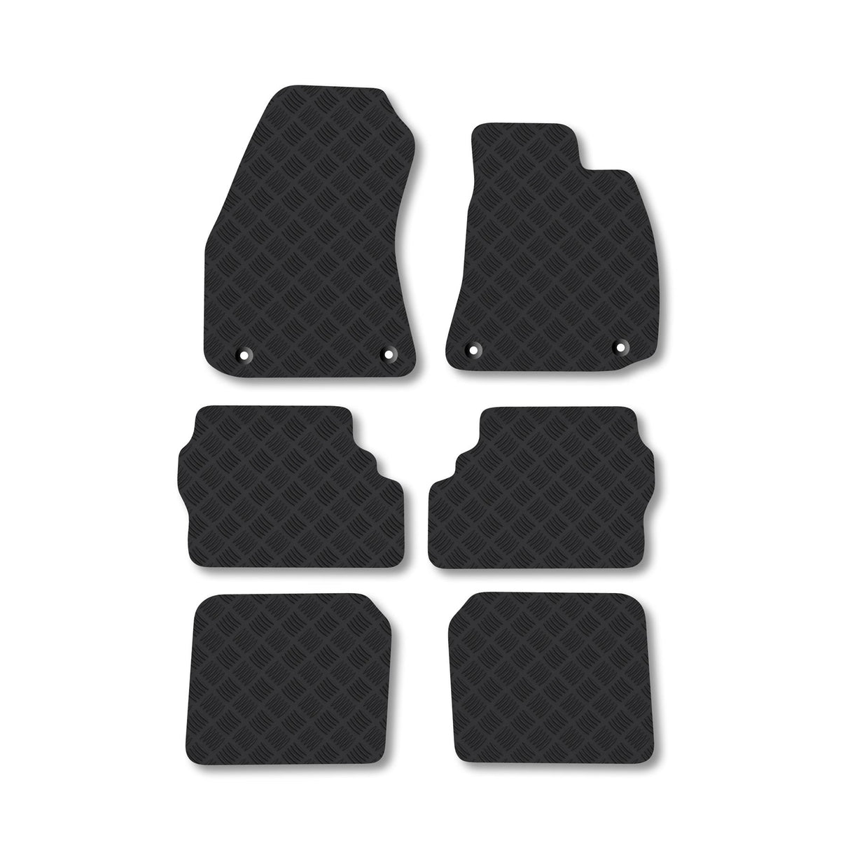 Vauxhall Zafira A (1998-2005) Heavy-Duty Rubber Car Mats