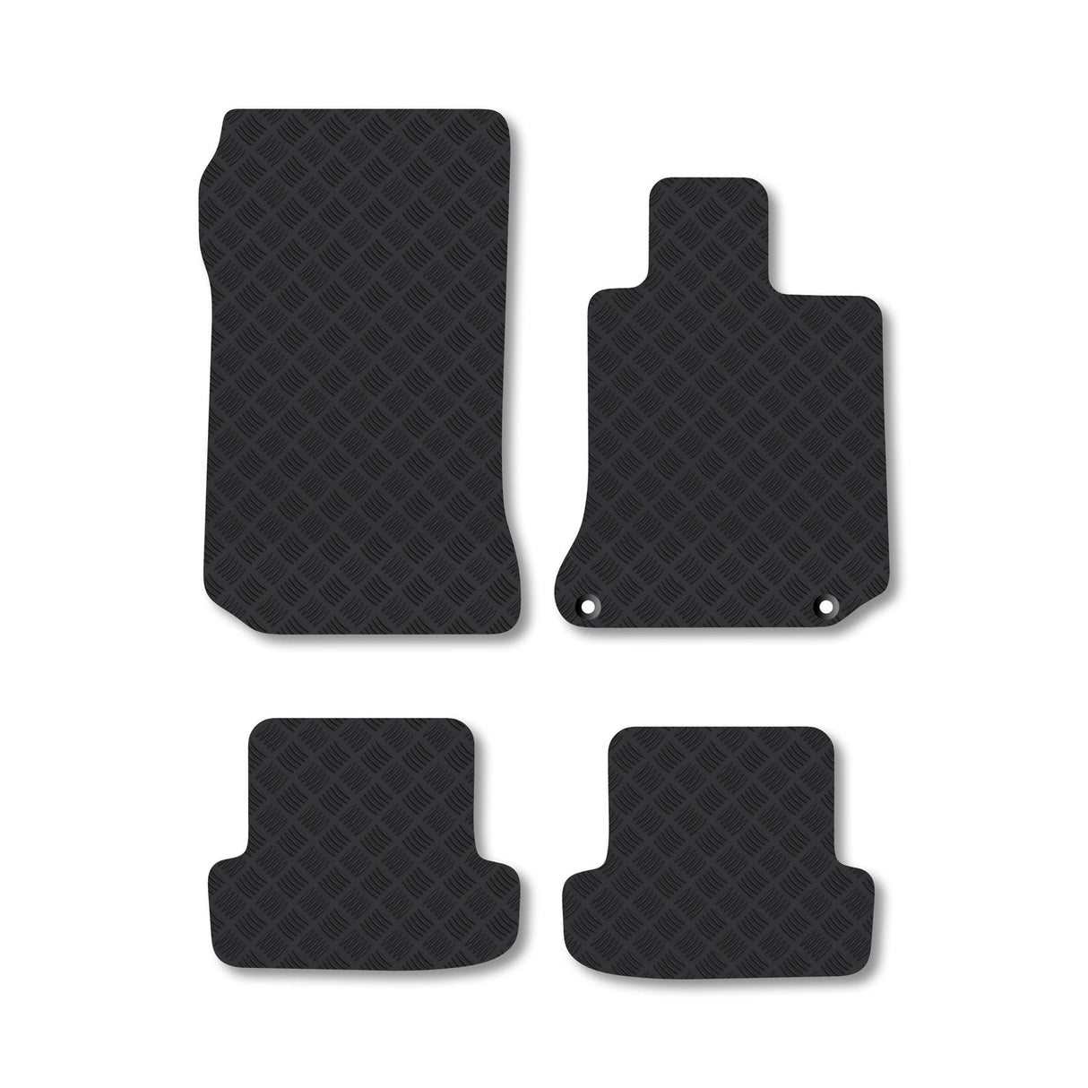 Mercedes C-Class W204 Coupe Manual Car Mats (2011-2015)