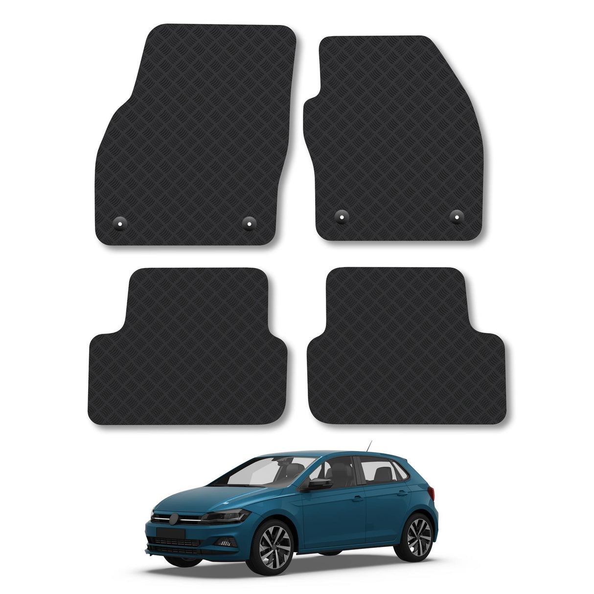 VW Polo Car Mats (2018-Onwards)