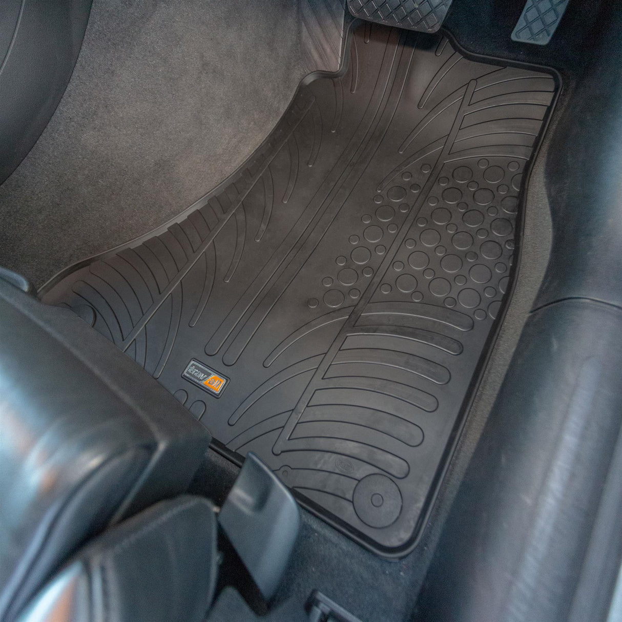 TRAVALL Audi A5 S5 RS5 Coupe/Cabrio Premium Rubber Car Mats (2007-2016)