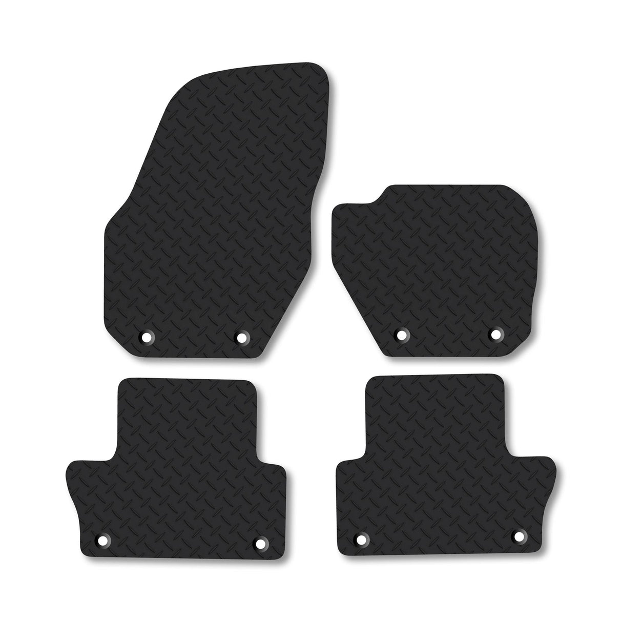 Volvo Xc60 (2008-2017) Heavy-Duty Rubber Car Mats