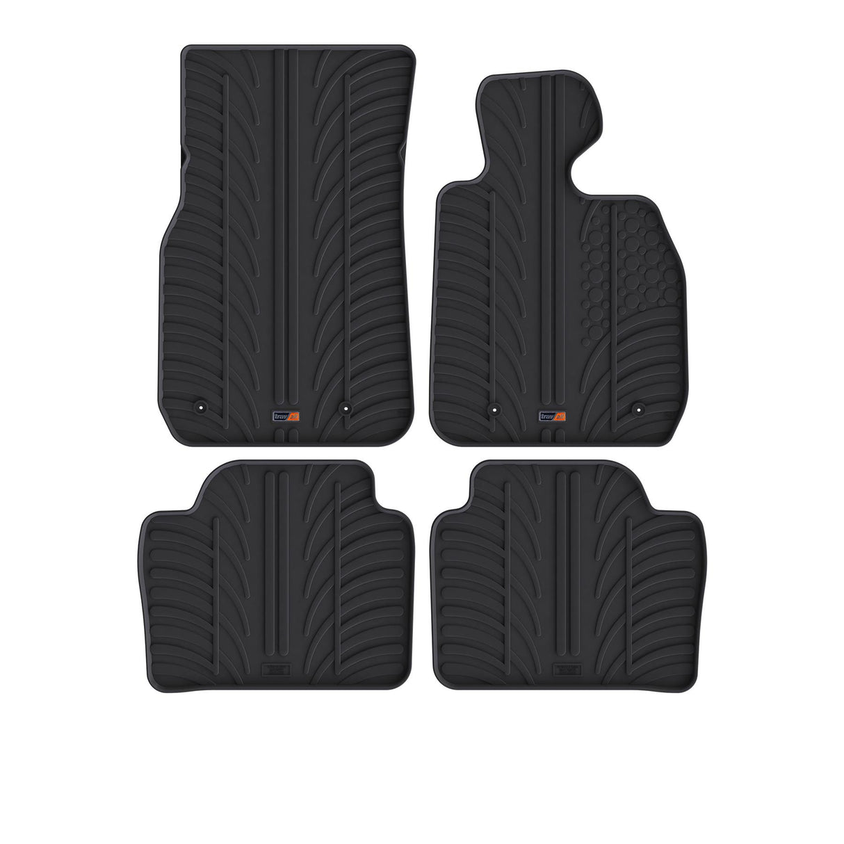 TRAVALL BMW 3 Series Premium Rubber Car Mats (2012-2019)