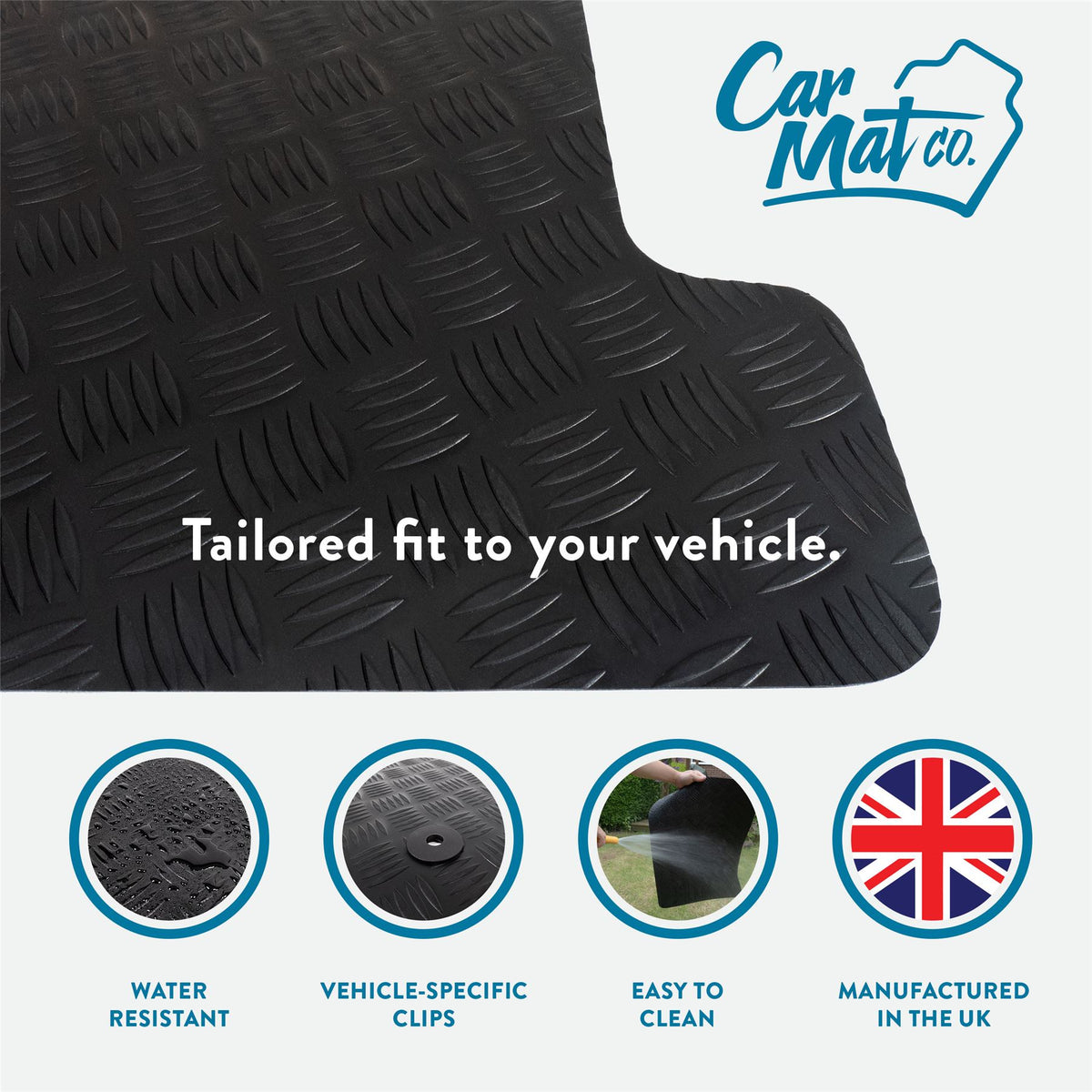 VW Golf MK5 (Oval Clip) Car Mats (2003-2007)