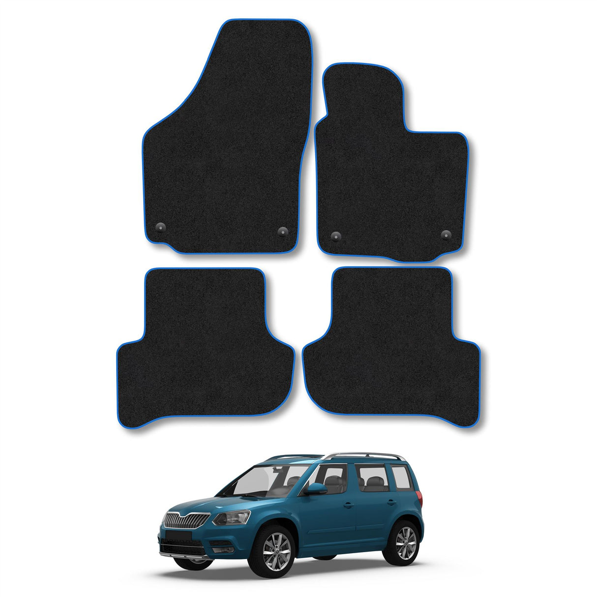 Skoda Yeti Car Mats (2009-2017)