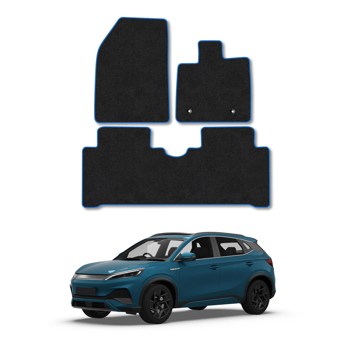 BYD Atto 3 (2022+) Premium Tufted Carpet Car Mats