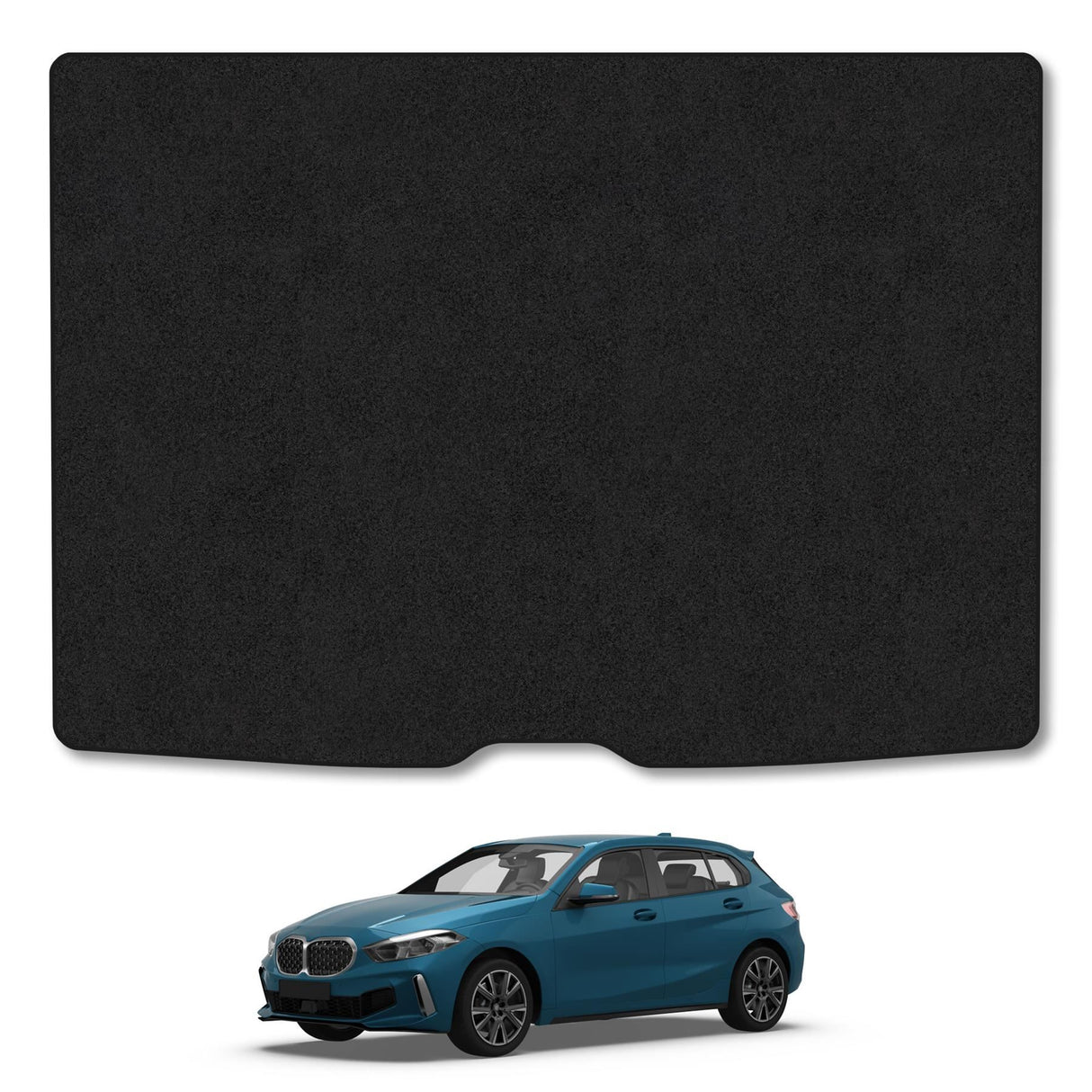 BMW 1 Series (2019+) Premium Tufted Carpet Boot Mat