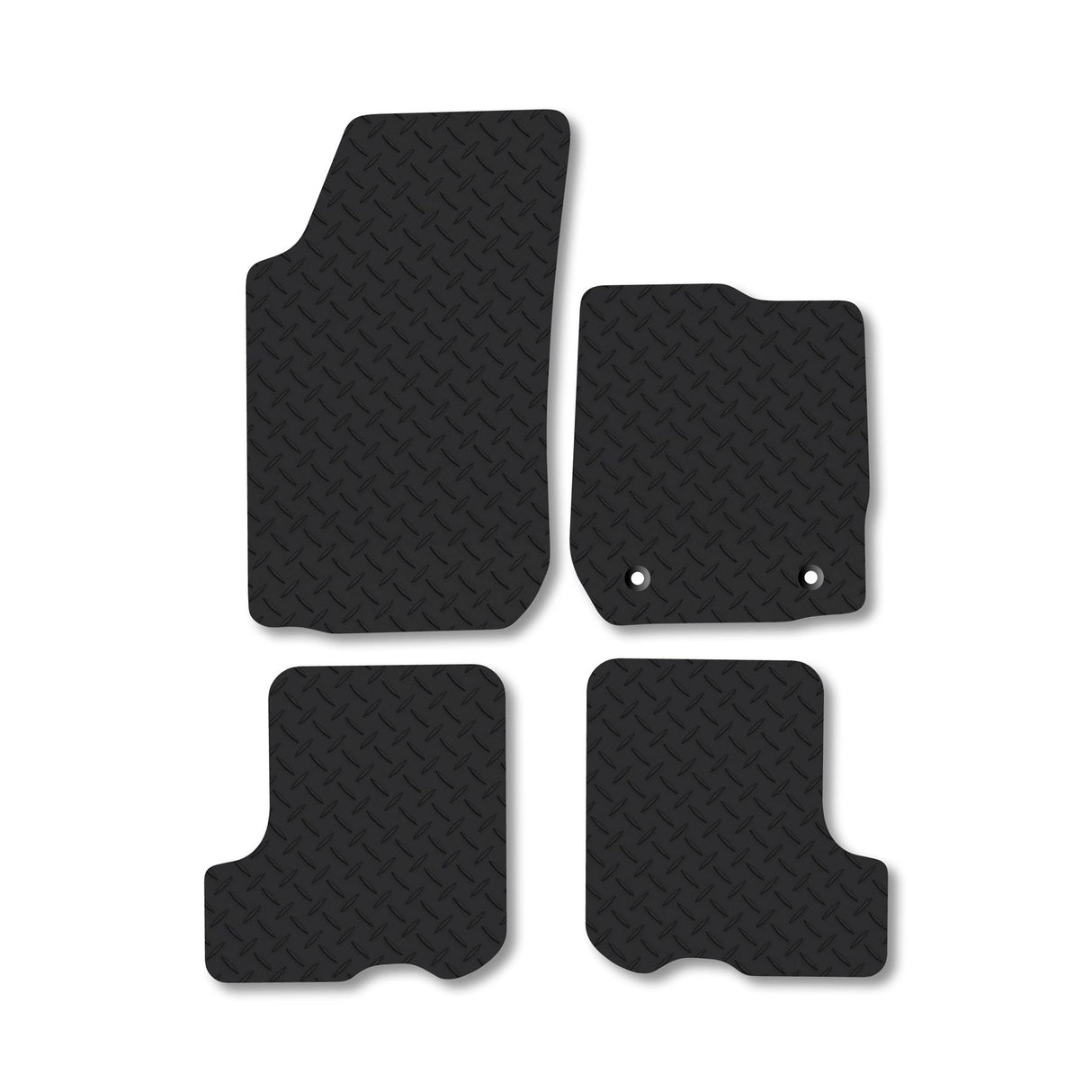 Dacia Sandero (2013-2020) Heavy-Duty Rubber Car Mats