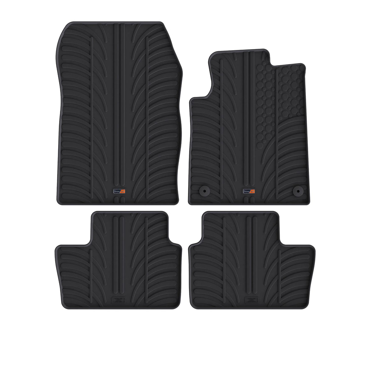 TRAVALL Nissan Juke Premium Rubber Car Mats (2019-Onwards)