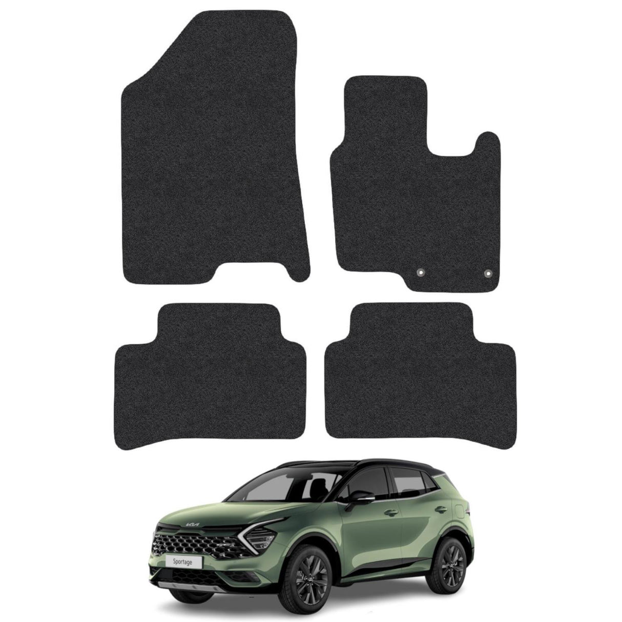 KIA Sportage Non-Hybrid Car Mats (2022-Onwards)
