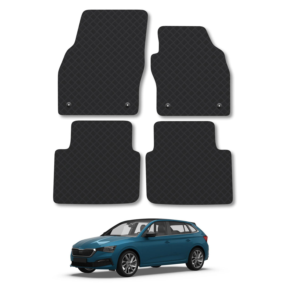Skoda Scala Car Mats (2019-Onwards)