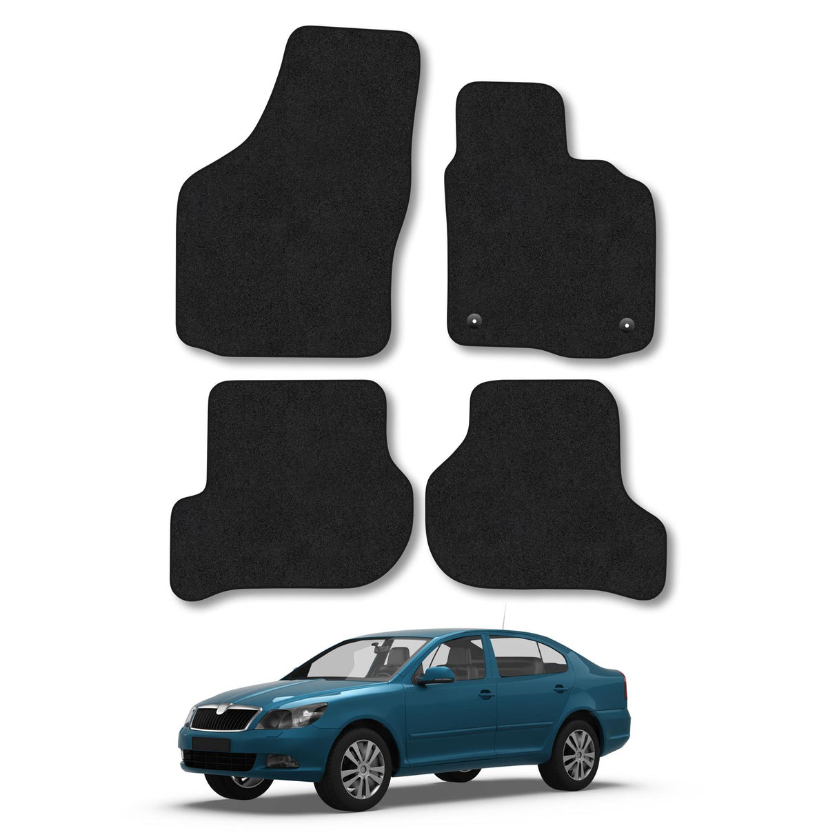 Skoda Octavia Car Mats (2008-2013)
