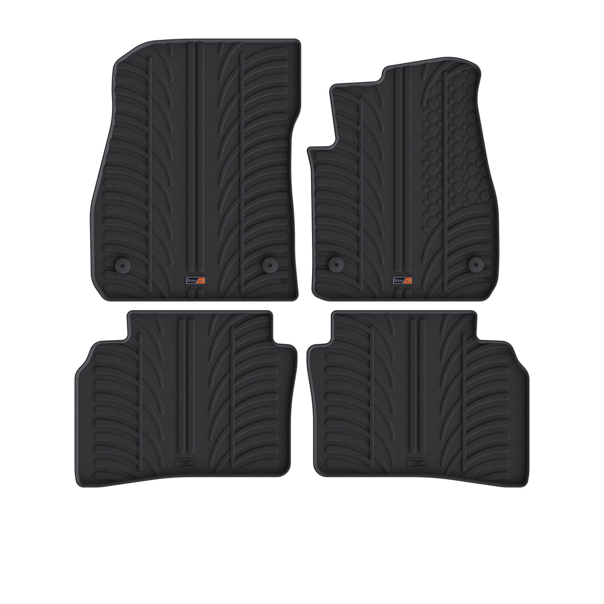 TRAVALL Vauxhall Insignia Hatchback/Estate Premium Rubber Car Mats (2017-2022)