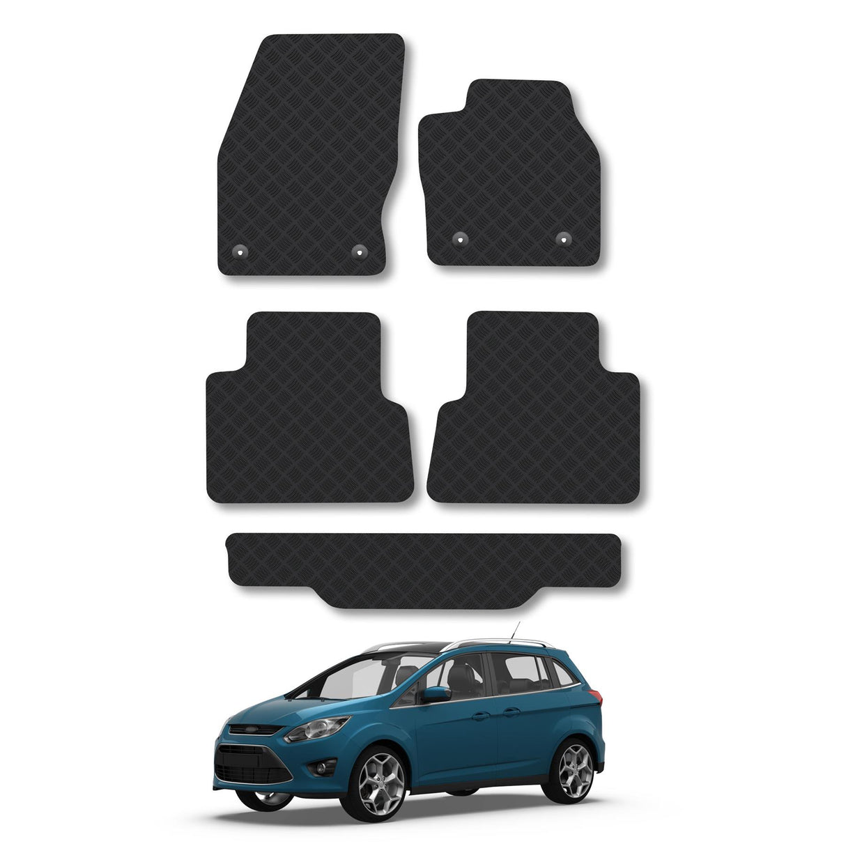 Ford Grand C-Max Car Mats (2011-Onwards)