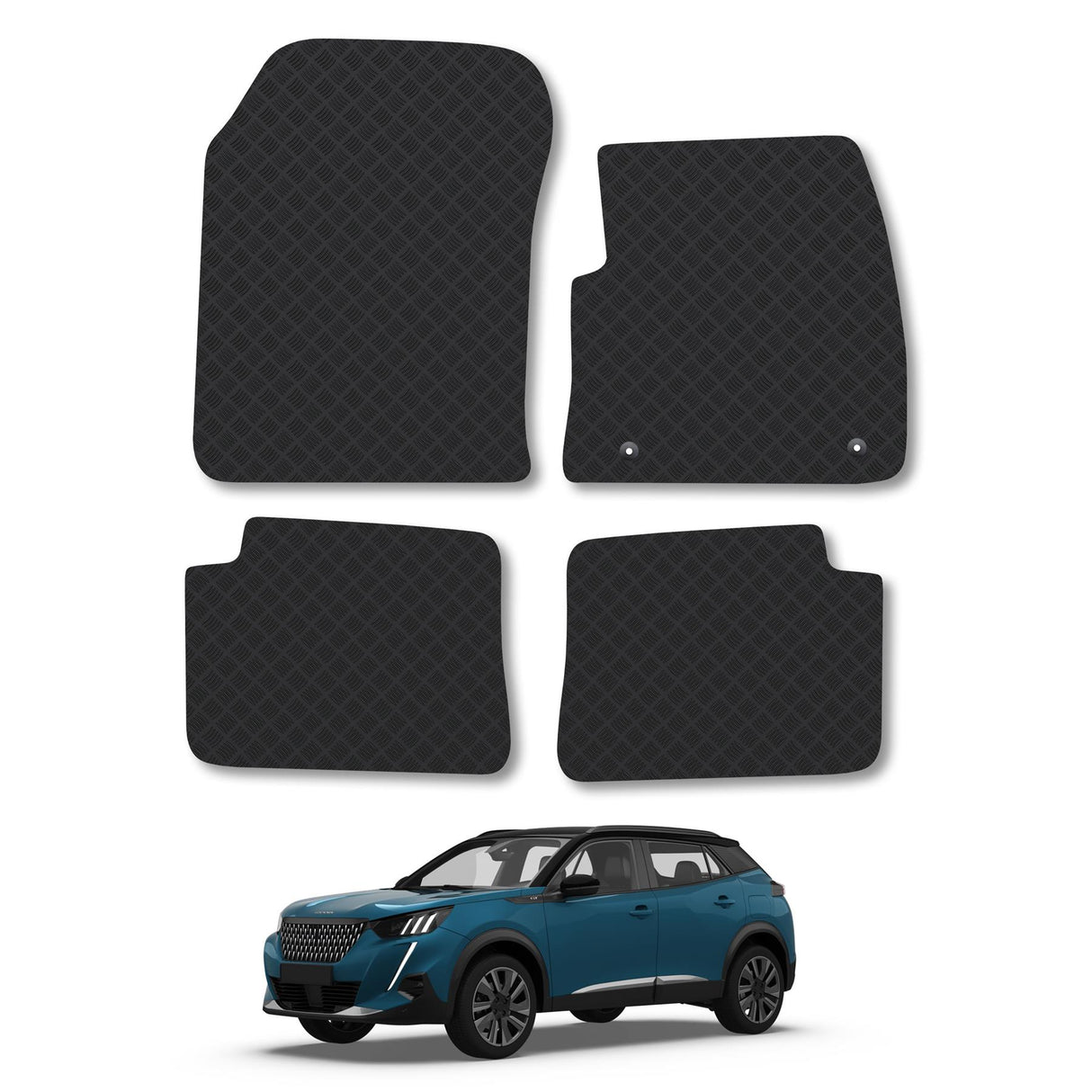 Peugeot 2008 Electric Car Mats (2020-Onwards)