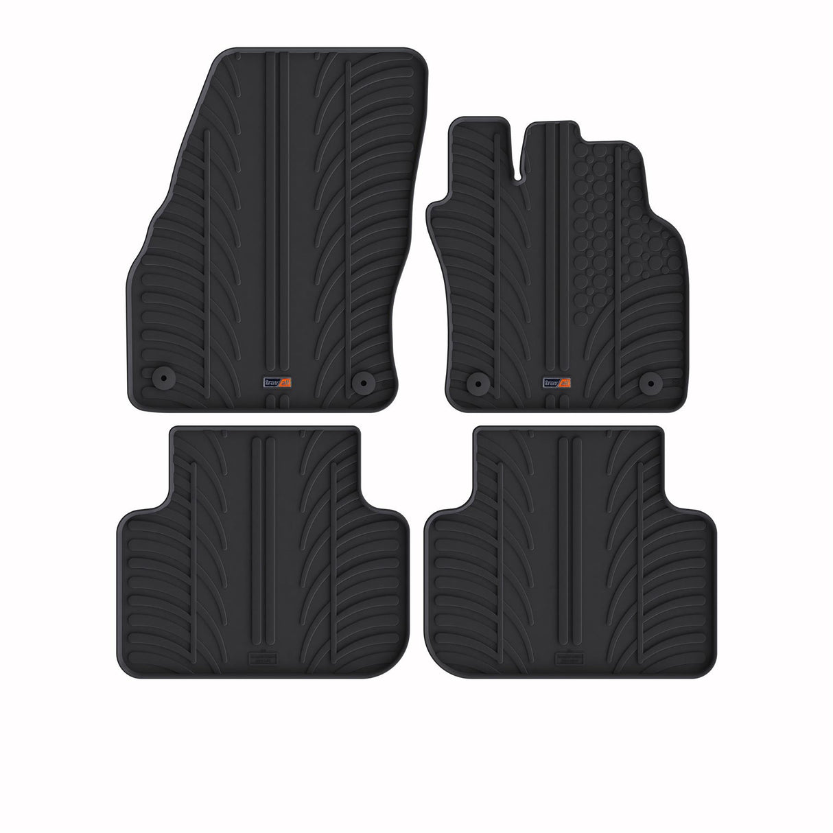TRAVALL Audi Q3 SUV & Sportback Premium Rubber Car Mats (2018-Onwards)