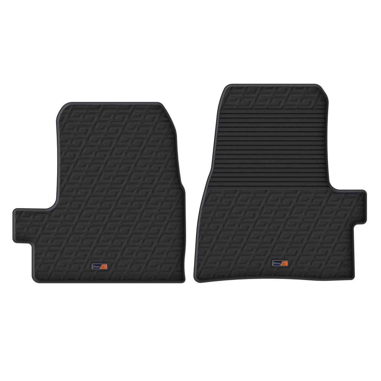 TRAVALL Ford Transit Custom Premium Rubber Car Mats (2012-Onwards)