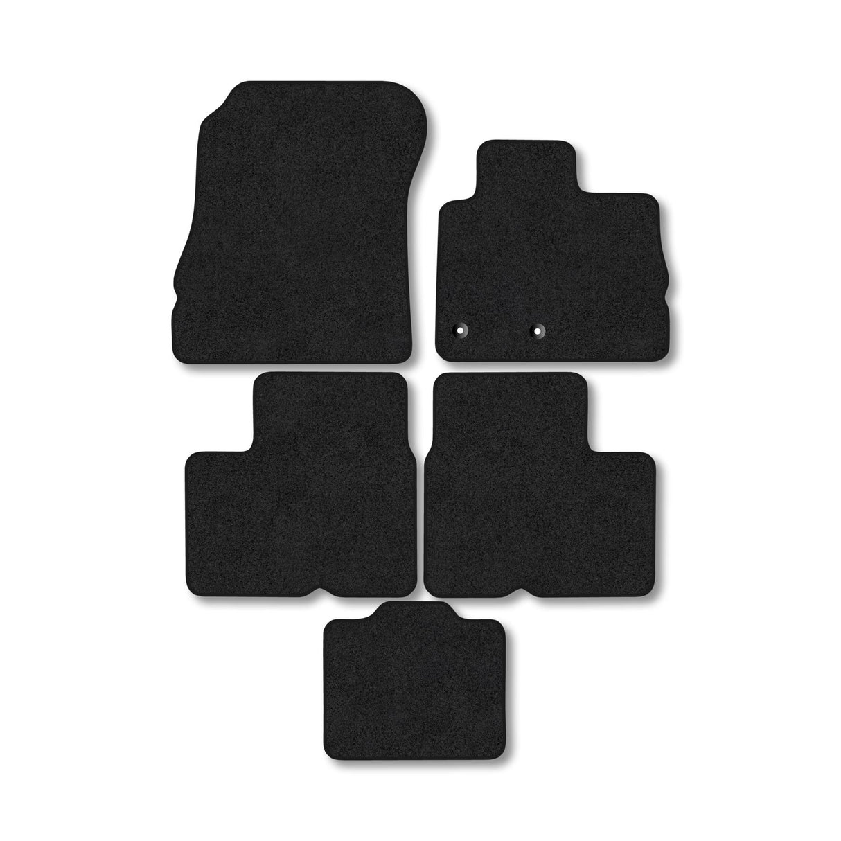 Renault Grandenic (2016+) Premium Tufted Carpet Car Mats