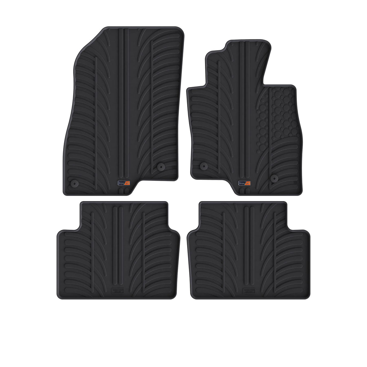 TRAVALL Mazda Mazda 3 Premium Rubber Car Mats (2013-2018)
