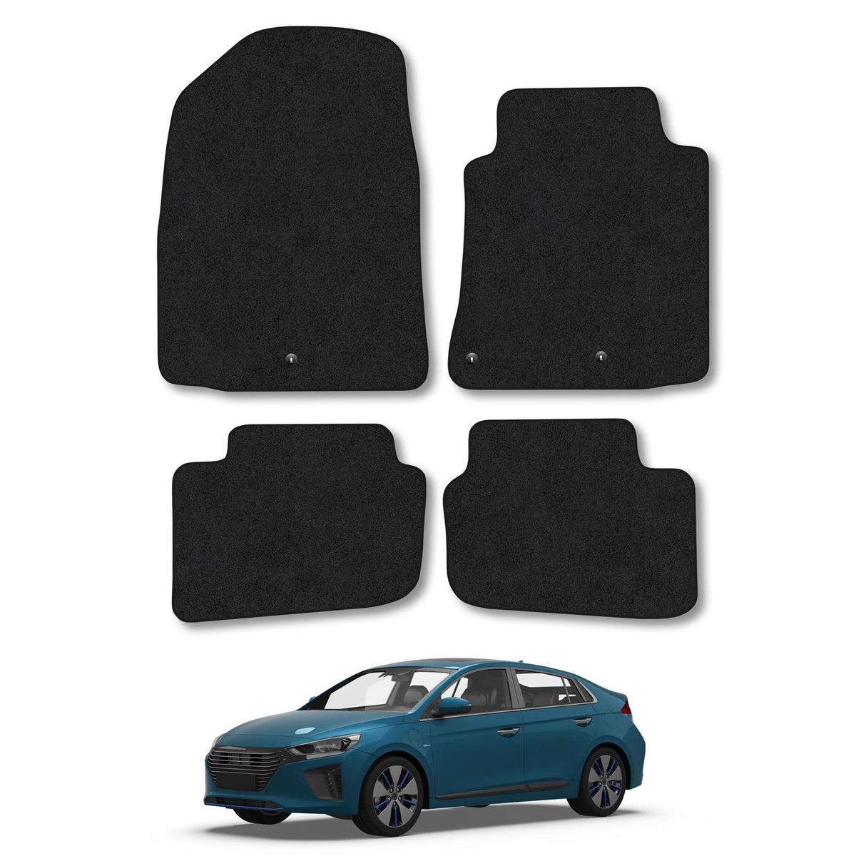 Hyundai Ioniq Hybrid Car Mats (2020-Onwards)