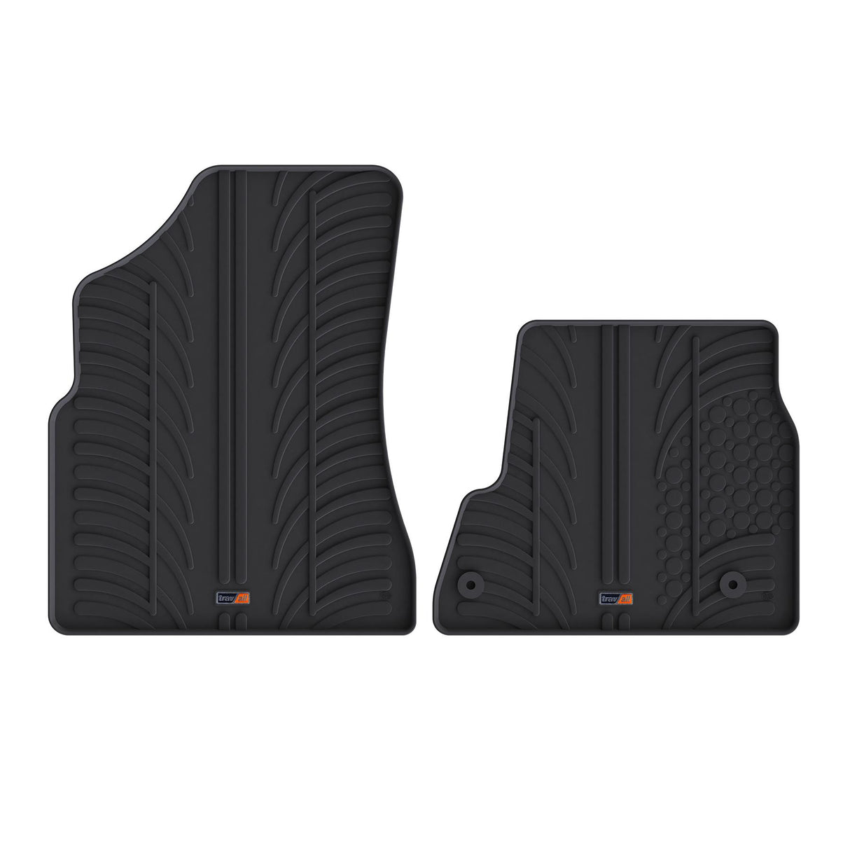 TRAVALL Citroen City berlingo Premium Rubber Car Mats (2008-2018)
