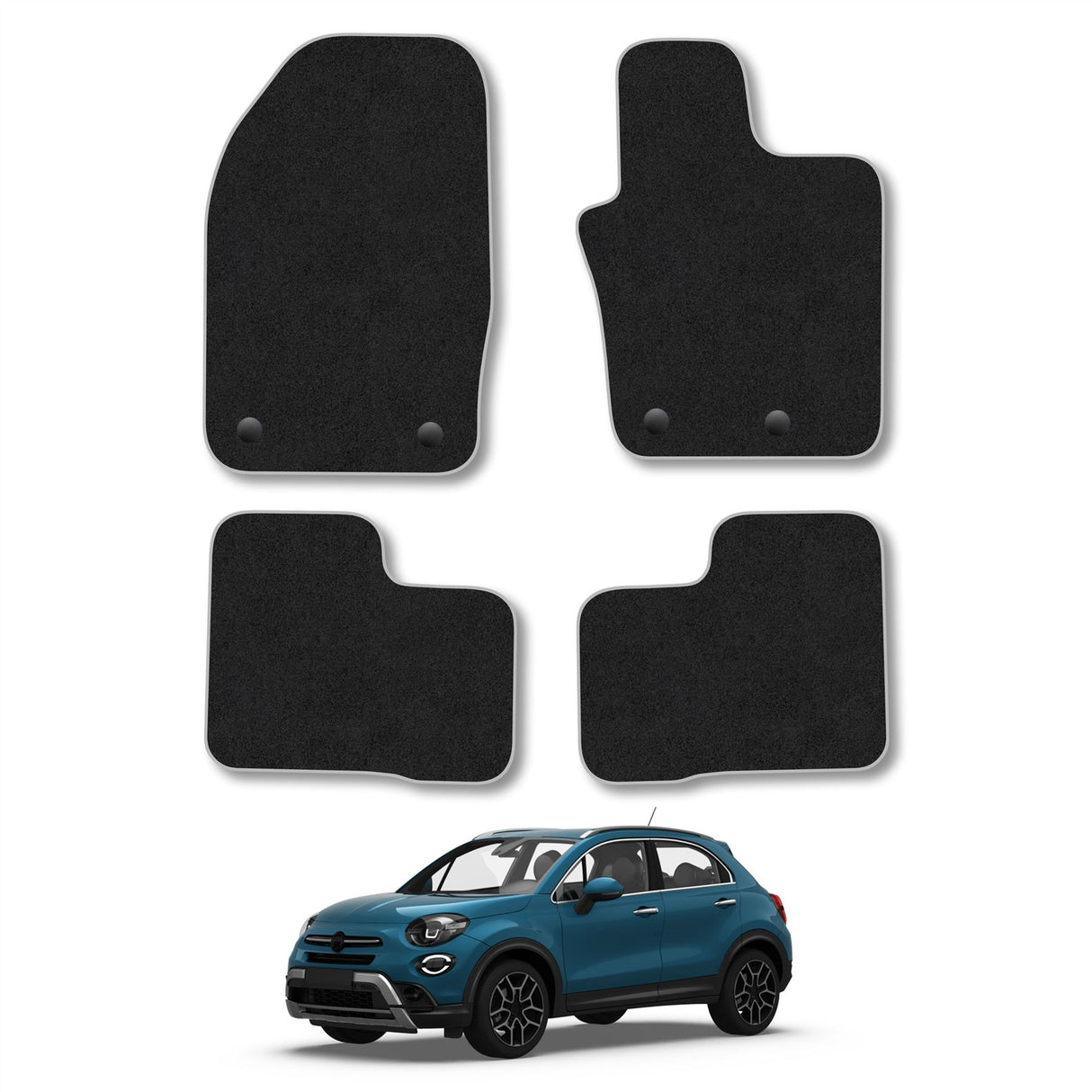 Fiat 500X Car Mats (2016-Onwards)
