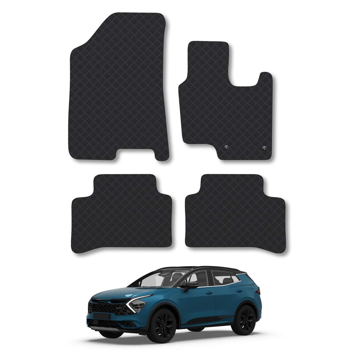 KIA Sportage Non-Hybrid Car Mats (2022-Onwards)