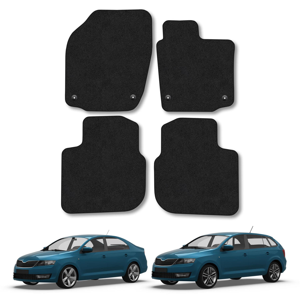 Skoda Rapid Car Mats (2012-2019)