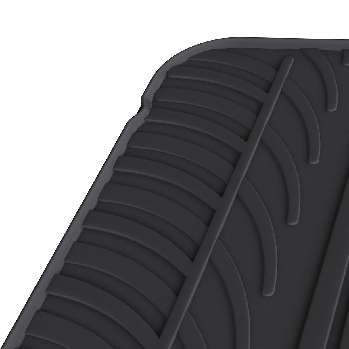 TRAVALL Ford Transit Courier Premium Rubber Car Mats (2014-2023)