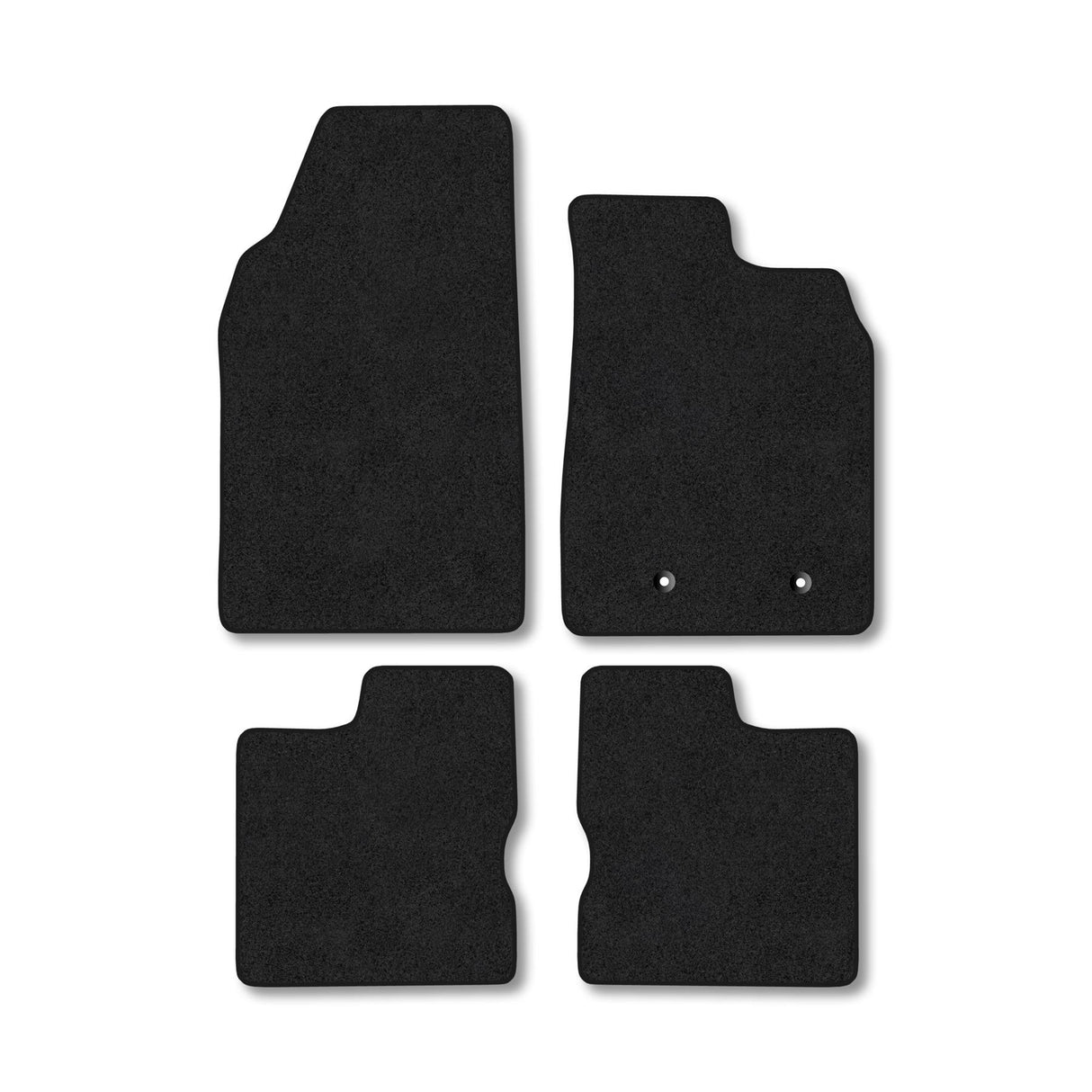 Dacia Duster Without Passenger Drawer Car Mats (2018-Onwards)