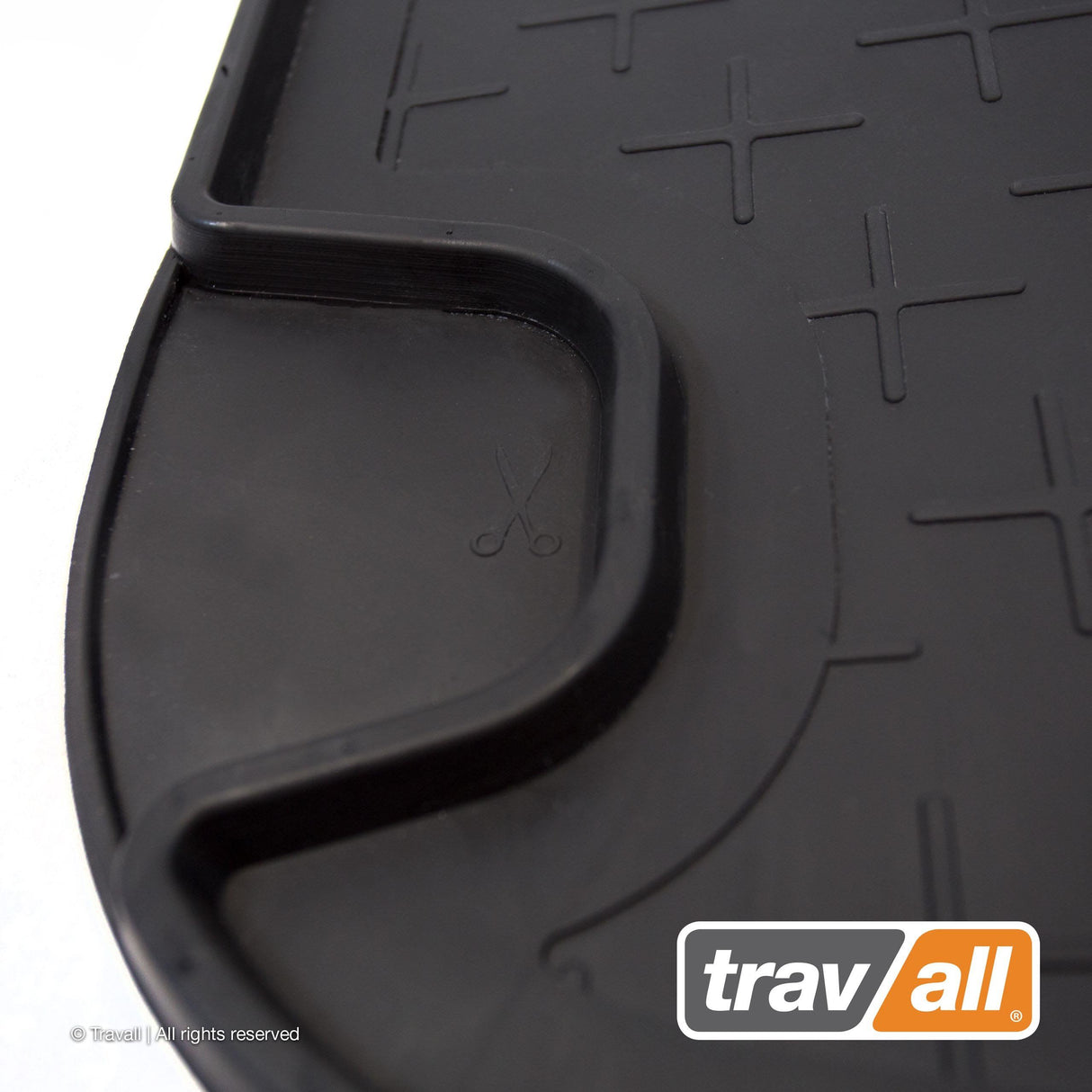 TRAVALL Audi A4 Premium Rubber Boot Mats Liner (2015-Onwards)