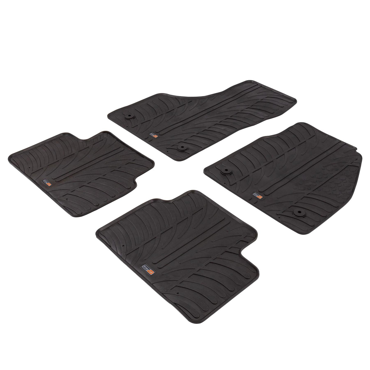 TRAVALL Vauxhall Meriva Premium Rubber Car Mats (2009-2017)