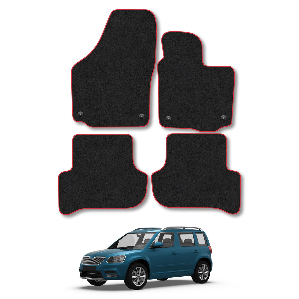 Skoda Yeti Car Mats (2009-2017)