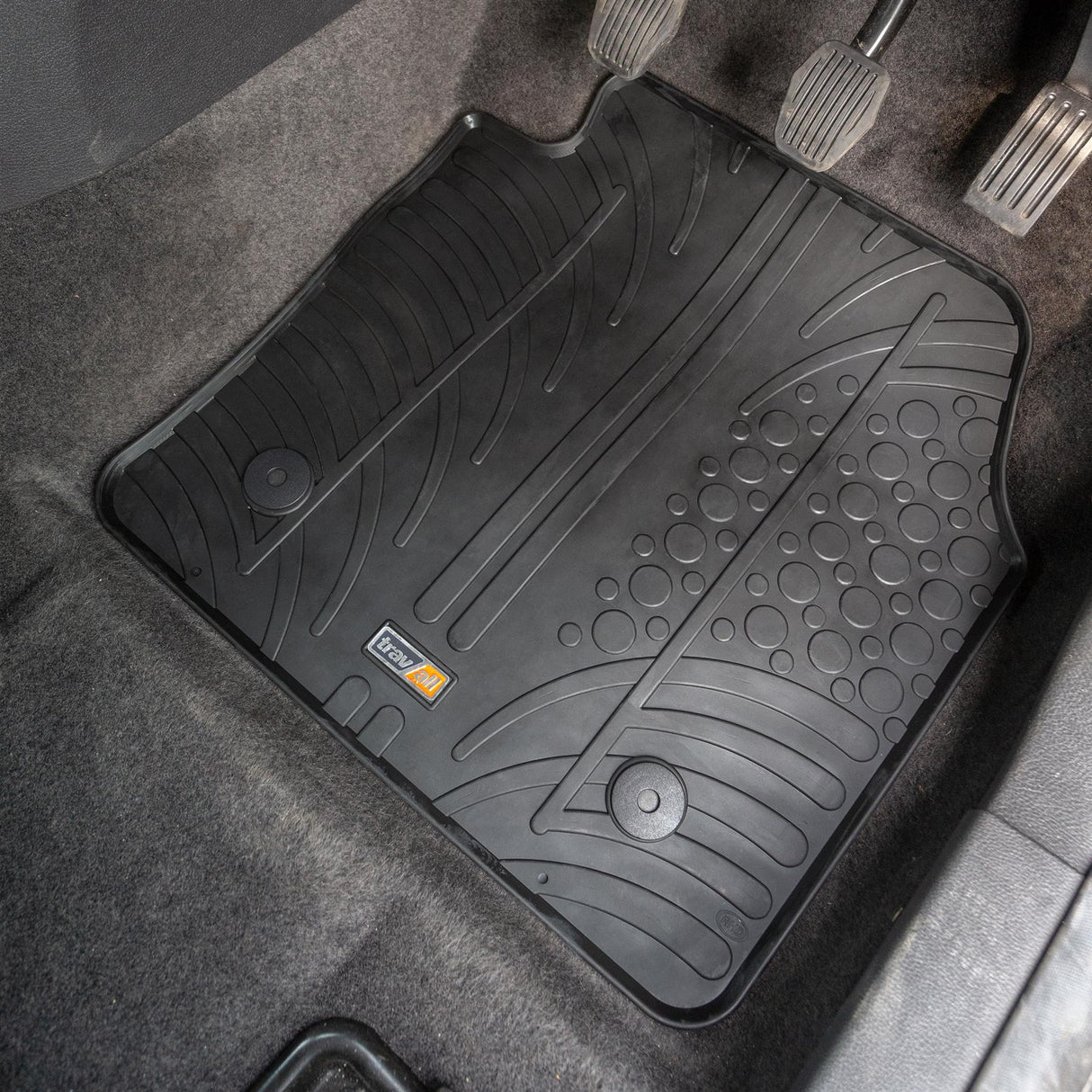 TRAVALL Ford Toureno Connect Premium Rubber Car Mats (2013-2022)