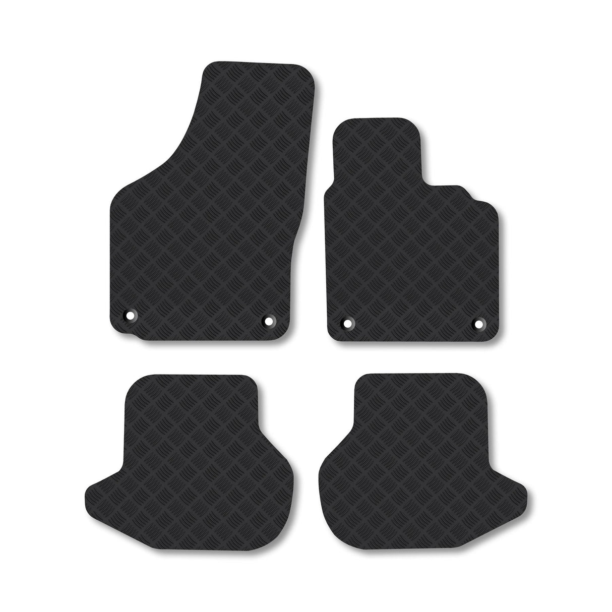 VW Eos (Oval Floor Fixing) Car Mats (2006-2014)