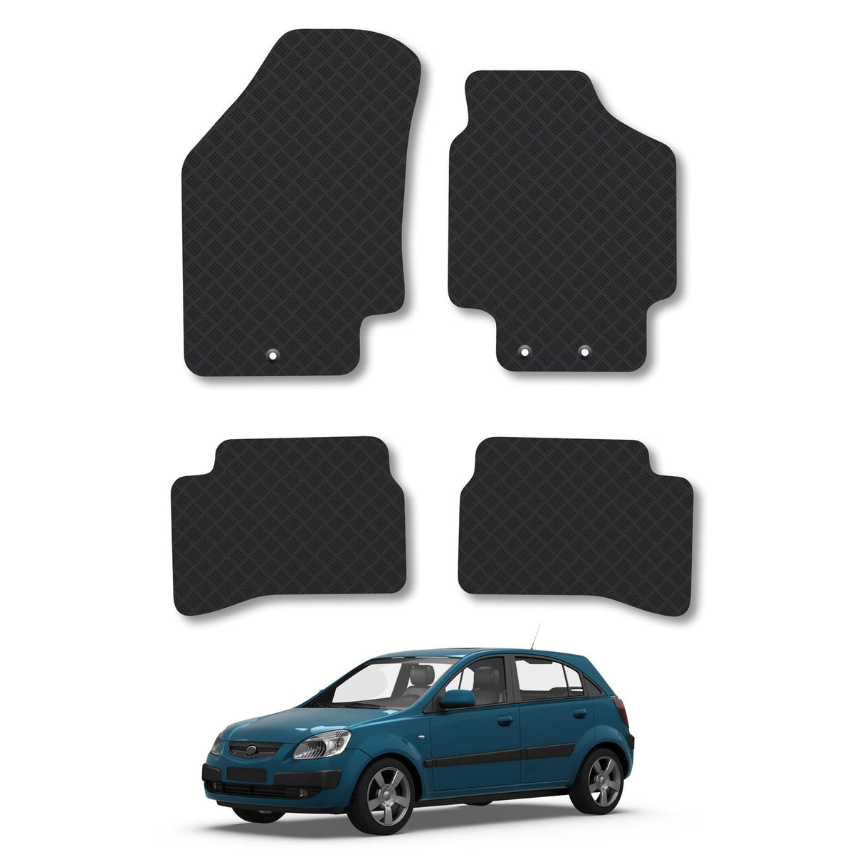 Kia Rio Car Mats (2005-2010)