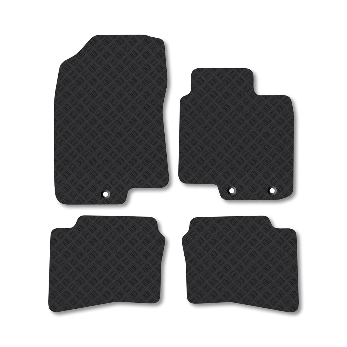 Hyundai i20 Press-Stud Floor Fixing Car Mats (2015-2020)