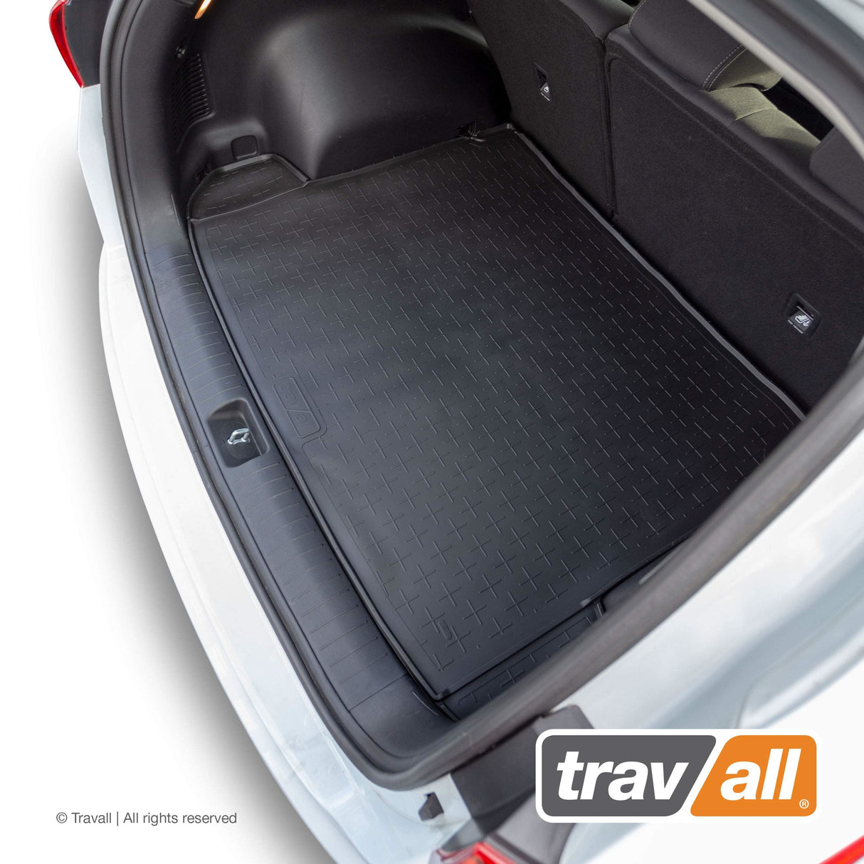 TRAVALL Kia Sportage Premium Rubber Boot Mats Liner (2015-2018)