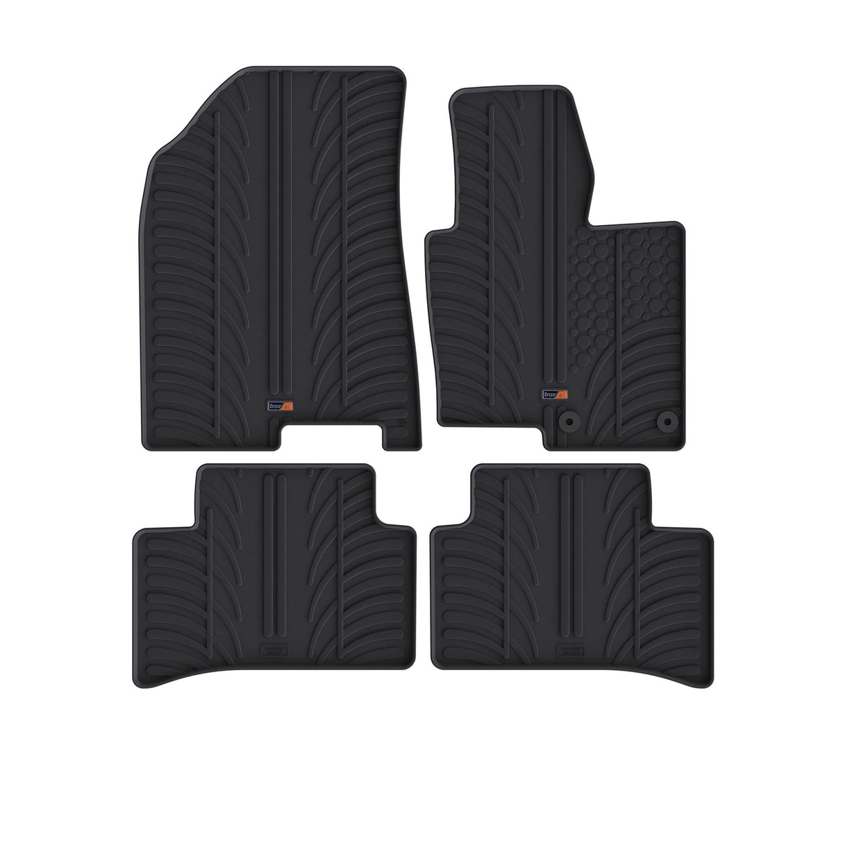TRAVALL Kia Sportage Premium Rubber Car Mats (2021-Onwards)