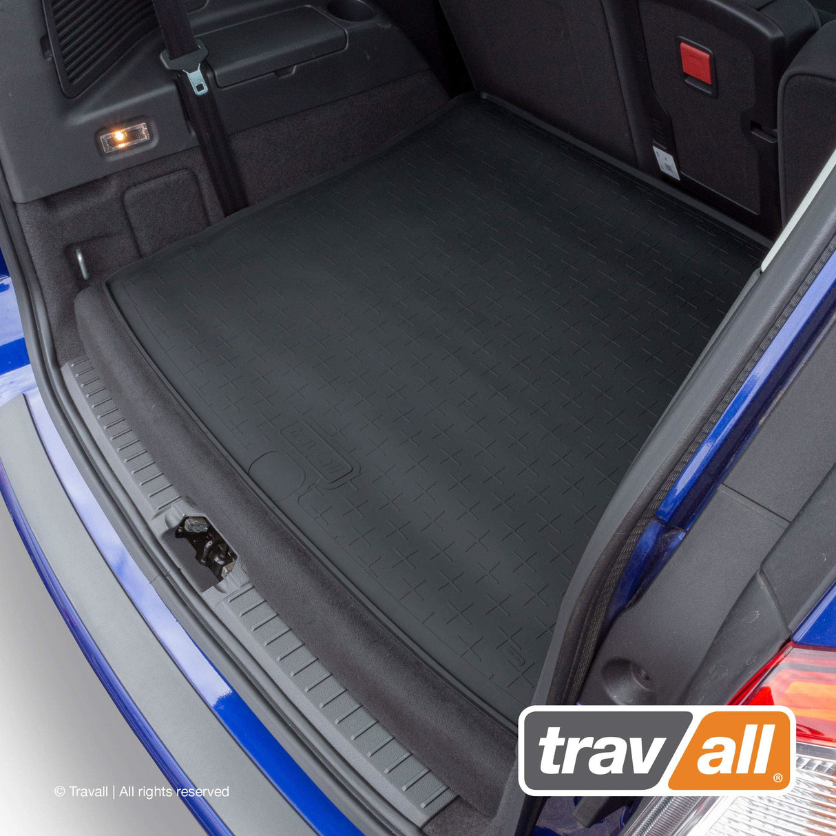 TRAVALL Ford C-Max Premium Rubber Boot Mats Liner (2010-2019)