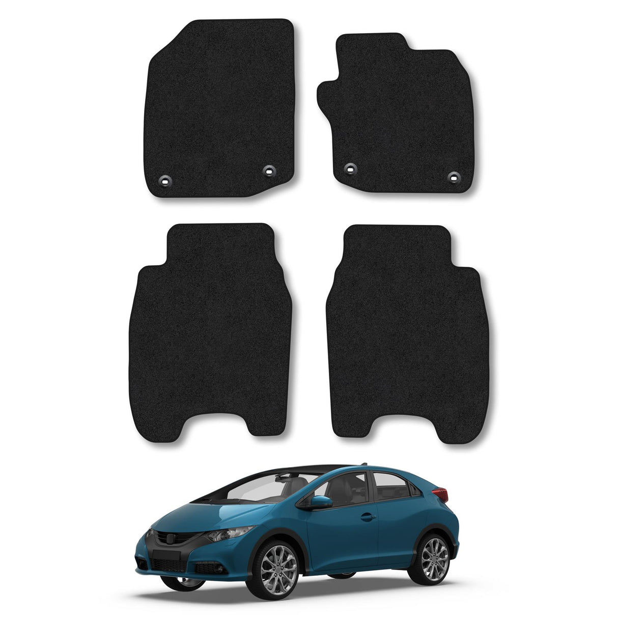 Honda Civic Car Mats (2012-2017)